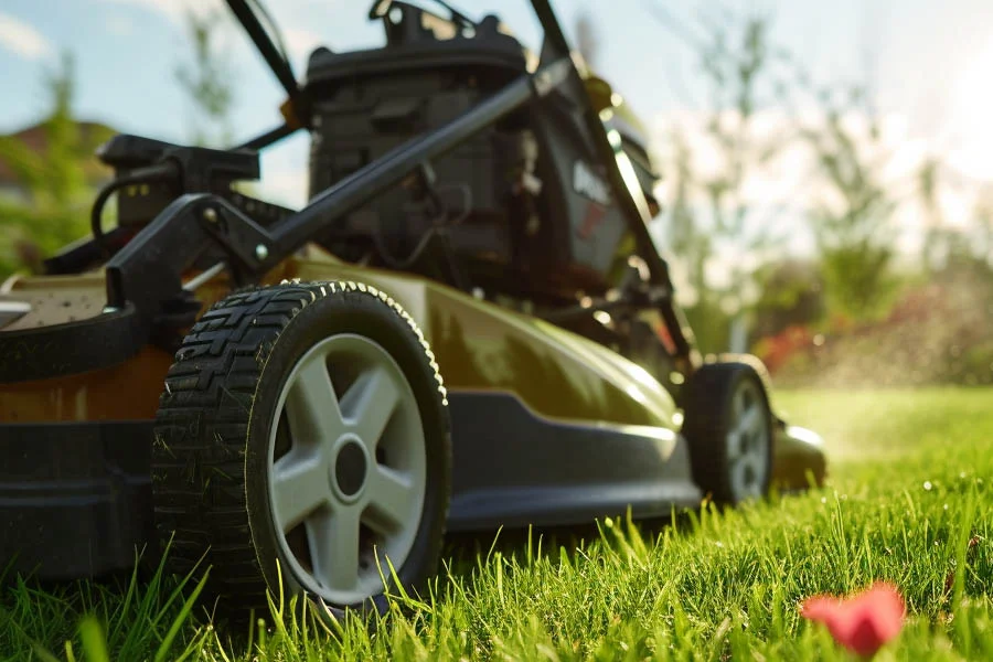 cordless electric self propelled mower