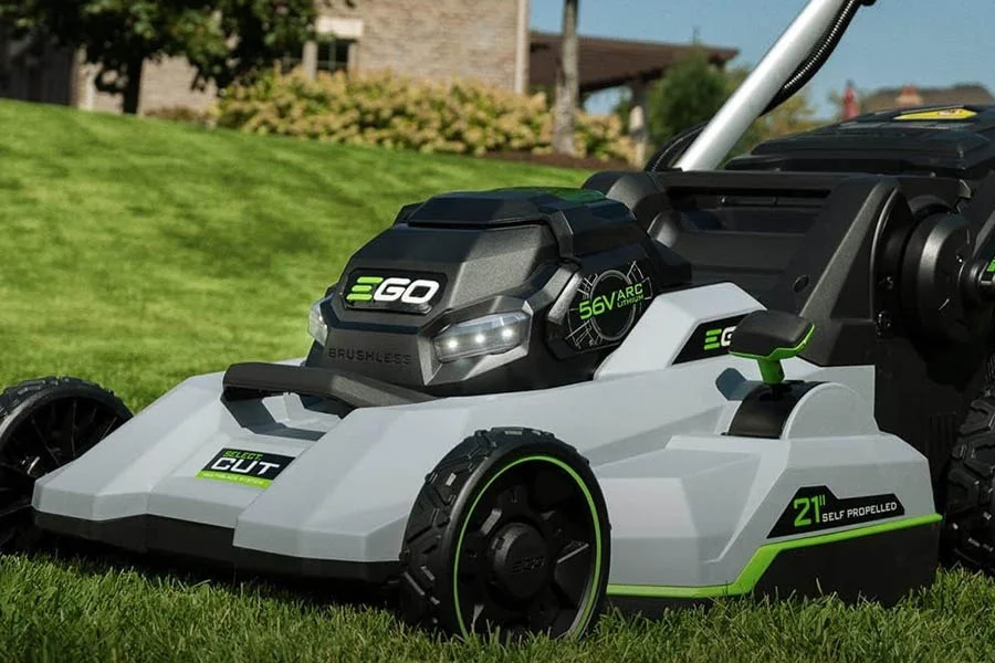 cordless electric self propelled mower