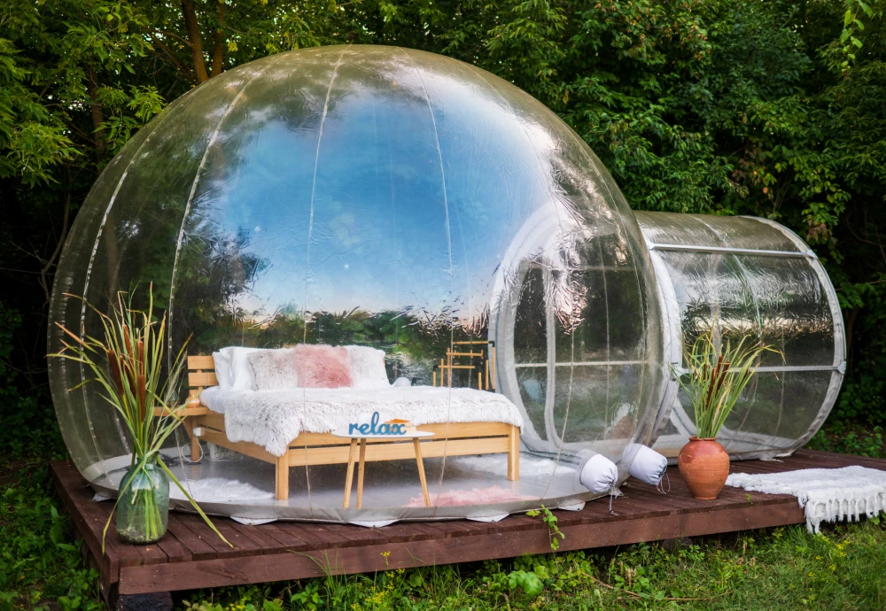 inflatable buildings bubble tent